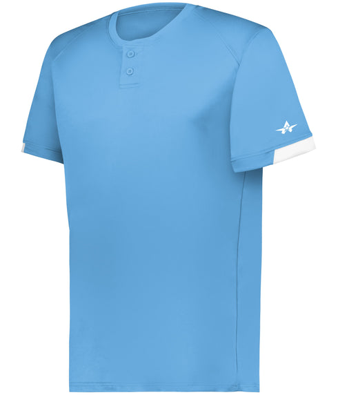 Alleson On The Rise Two-Button Baseball Jersey